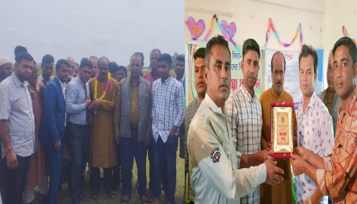 সাধন চন্দ্র সরকারকে অবসর জনিত বিদায় সংবর্ধনা সাধন চন্দ্র সরকারকে অবসর জনিত বিদায় সংবর্ধনা