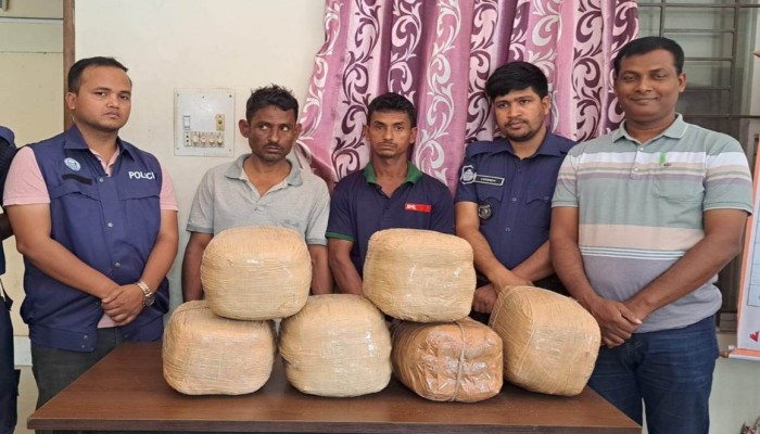 চৌদ্দগ্রাম থানা পুলিশের বিশেষ অভিযানে ২০ কেজি গাঁজাসহ গ্রেপ্তার দুই জন চৌদ্দগ্রাম থানা পুলিশের বিশেষ অভিযানে ২০ কেজি গাঁজাসহ গ্রেপ্তার দুই জন