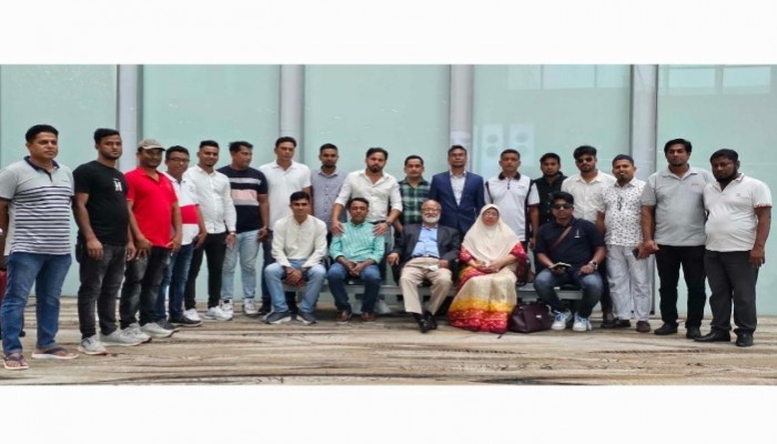 ড. খন্দকার মোশাররফ হোসেন'র চিকিৎসা শেষে দেশে ফেরা উপলক্ষে শুভেচ্ছা জানান নেতাকর্মীরা ড. খন্দকার মোশাররফ হোসেন'র চিকিৎসা শেষে দেশে ফেরা উপলক্ষে শুভেচ্ছা জানান নেতাকর্মীরা