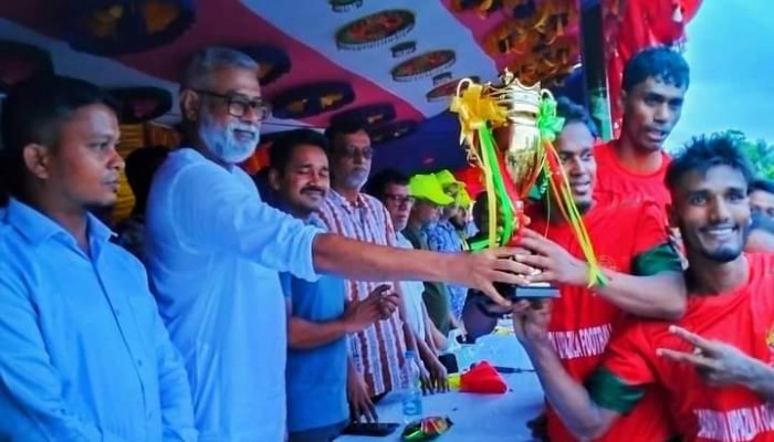 নাইজেরিয়া ফুটবল একাদশকে হারালো দাউদকান্দি ফুটবল একাদশ নাইজেরিয়া ফুটবল একাদশকে হারালো দাউদকান্দি ফুটবল একাদশ
