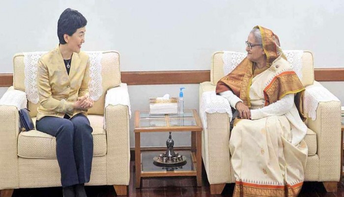 প্রধানমন্ত্রীর সঙ্গে চীনের প্রতিনিধি দলের সৌজন্য সাক্ষাৎ | প্রধান খবর প্রধানমন্ত্রীর সঙ্গে চীনের প্রতিনিধি দলের সৌজন্য সাক্ষাৎ | প্রধান খবর
