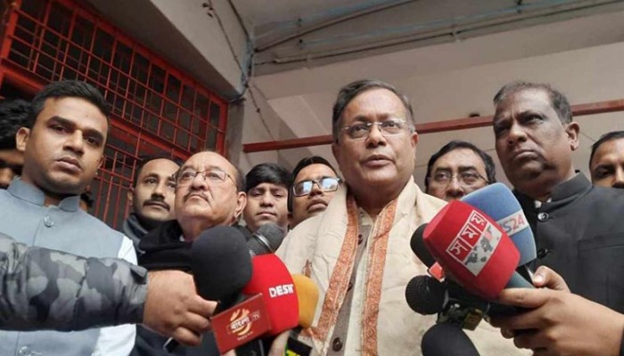 নির্বাচনে অংশ না নিয়ে ‘চরম ভুল’ করার বিষয়টি বিএনপি এখন উপলব্ধি করছে: হাছান মাহমুদ নির্বাচনে অংশ না নিয়ে ‘চরম ভুল’ করার বিষয়টি বিএনপি এখন উপলব্ধি করছে: হাছান মাহমুদ