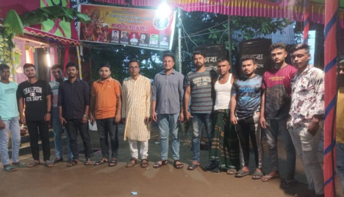 পূজামণ্ডপ পরিদর্শনে তাহিরপুর উপজেলা ছাত্রদল পূজামণ্ডপ পরিদর্শনে তাহিরপুর উপজেলা ছাত্রদল