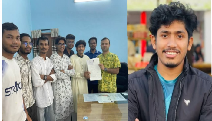 আসন্ন ঢাকসু নির্বাচনে সম্পাদক পদে প্রতিদ্বন্দ্বীতা করছেন দাউদকান্দির সন্তান সুফি আহমেদ আসন্ন ঢাকসু নির্বাচনে সম্পাদক পদে প্রতিদ্বন্দ্বীতা করছেন দাউদকান্দির সন্তান সুফি আহমেদ