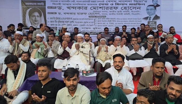 বেগম খালেদা জিয়ার রাজনৈতিক প্রজ্ঞা ও দূরদর্শিতা ছিলো অসাধারণ: ড. মোশাররফ